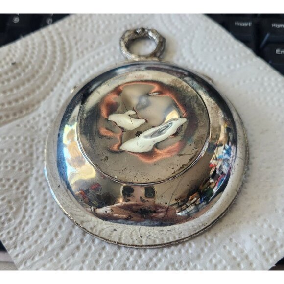 Sommeliers tasting cup Grape Vines Gold shallow silver tastevin winemakers - Picture 5 of 10